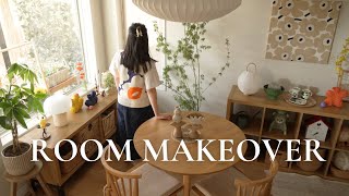 Room Makeover | Cozy Aesthetic Transformation | IKEA & Marimekko | Pinterest Inspired
