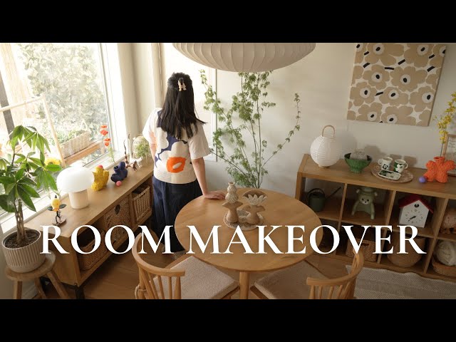 Room Makeover | Cozy Aesthetic Transformation | IKEA & Marimekko | Pinterest Inspired class=