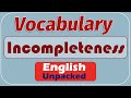 Incompleteness