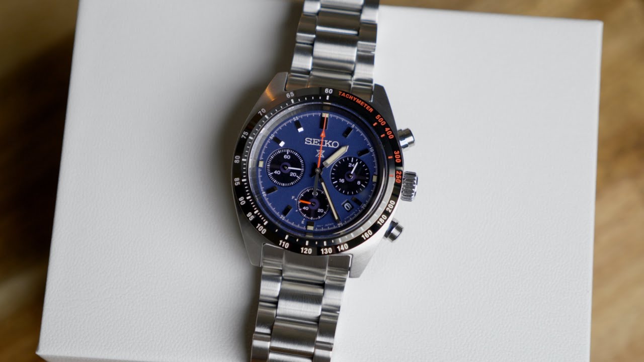 Just a Minute Seiko SSC815 & 819 Prospex Speedtimer Chronograph