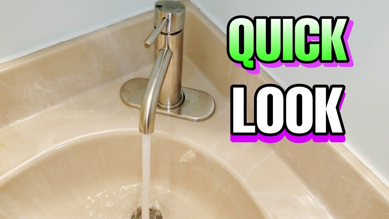 FORIOUS Bathroom Sink Faucet, Stainless Steel Bathroom Faucet | Trendroid Reviews
