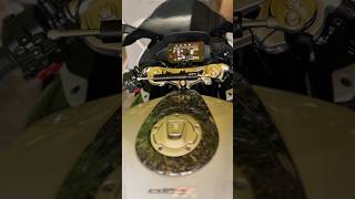 Forged Carbon Tank Cover Install CFMOTO 675SR-R #cfmoto #upgrade #675srr #675ss #675sr