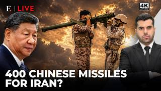China to Arm Iran With Hundreds of Air Defense Missiles: Report | Firstpost Live | 4K