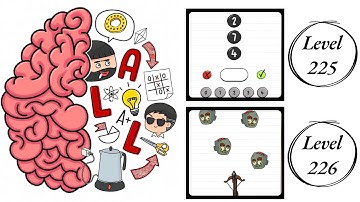 Brain Test All Star : Level 225 , 226 – How to Solve? (Walkthrough)