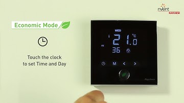 RAYCHEM Green Leaf Floor Heating Thermostat Programming (English)