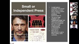 Writers at Work: Trade, Small Press, and University Press Publishing