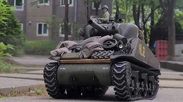 Rc tank henglong M4A3 Sherman