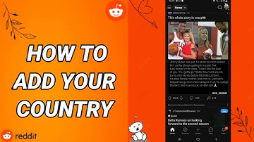 How To Add Your Country On Reddit
