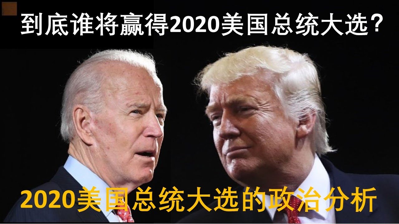 川普VS拜登到底谁将赢得2020美国总统大选？比较政治学专家用政治科学及数据分析解读2020美国总统大选！精简版 / 龙鹰卫视 Dragon  Eagle TV