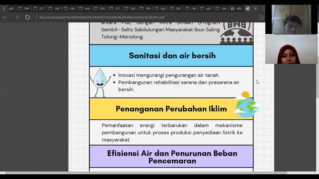 Pemenuhan proper emas (PT Geothermal Energi Area Kamojang)