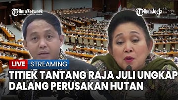 🔴 Titiek Soeharto Tantang Menhut Raja Juli Tindak Dalang Pelaku Pembalakan Hutan di Sumatera