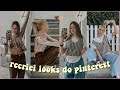 recriando outfits do pinterest 🤎