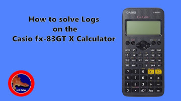 How to solve Logs with any base on the Casio fx-83GT X Calculator