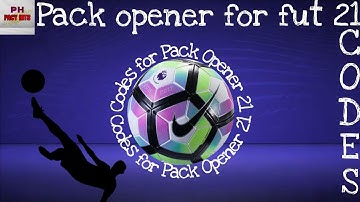Codes for Pack Opener 21