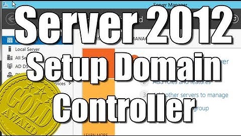 Server 2012 Setup AD DS Active Directory Domain Services Role