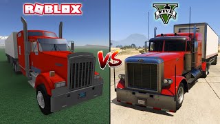 ROBLOX BIG TRUCK VS GTA 5 BIG TRUCK - WHICH IS BEST?