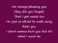 K. Michelle - Can't Do This (Lyrics)