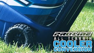 Convert your plain, old, beat down plastic cooler wheels with Pro-Line