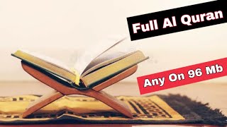 Al Quran Full 30 Para App | Any On 96 Mb screenshot 1