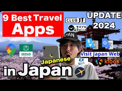 UPDATED 9 BEST APPS + 2 Websites for TRAVELING IN JAPAN | MOST USEFUL for Visit Japan | Guide 2024