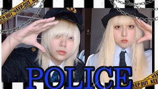 【仮装】ハロウィンだから警察官になってみた