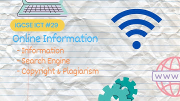 Online Information | iGCSE ICT #29