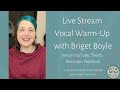 Live Stream Vocal Warm-Up 3/29/21