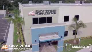 Aerial tour of Sky Zone Sarasota