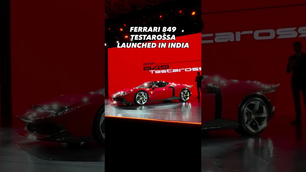 Ferrari 849 Testarossa India Premiere | Ferrari’s Most Powerful V8