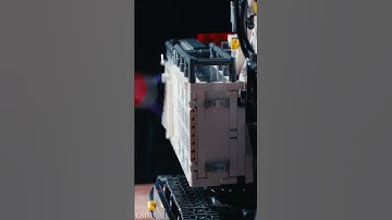 LEGO Technic 42100 LIEBHERR R 9800 EXCAVATOR Cleaning | Conservation at the Museum