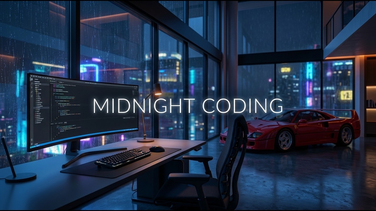 Midnight Coding 🌙 1 Hour Deep Focus Session - YouTube