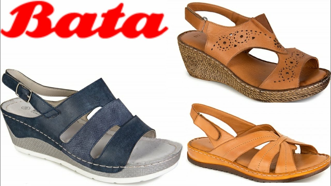 BATA NEW LEATHER SANDALS SHOES DESIGNS FOR LADIES - YouTube