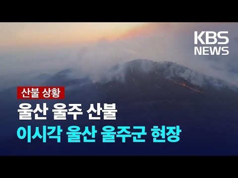 <strong>울산</strong> 울주군 산불 3단계…고속도로 통제 일부 해제 / <strong>KBS</strong>  2025.03.23.