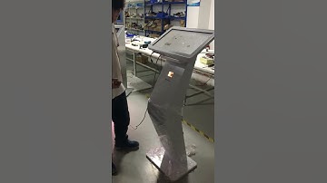 QR code scanner and printing kiosk