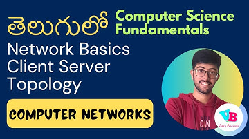 Day 1 Introduction to Computer Networks in Telugu | Topology | Client Server | Vamsi Bhavani