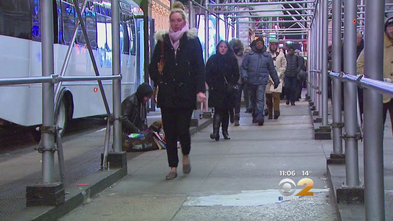 Times Square braces for one of coldest New Year's Eve parties on record