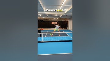 Pickleball Backhand Roll Tutorial | 3 Simple Steps to Master Spin & Consistency ⚡️ #pickleballtips