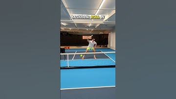 Pickleball Backhand Roll Tutorial | 3 Simple Steps to Master Spin & Consistency ⚡️ #pickleballtips