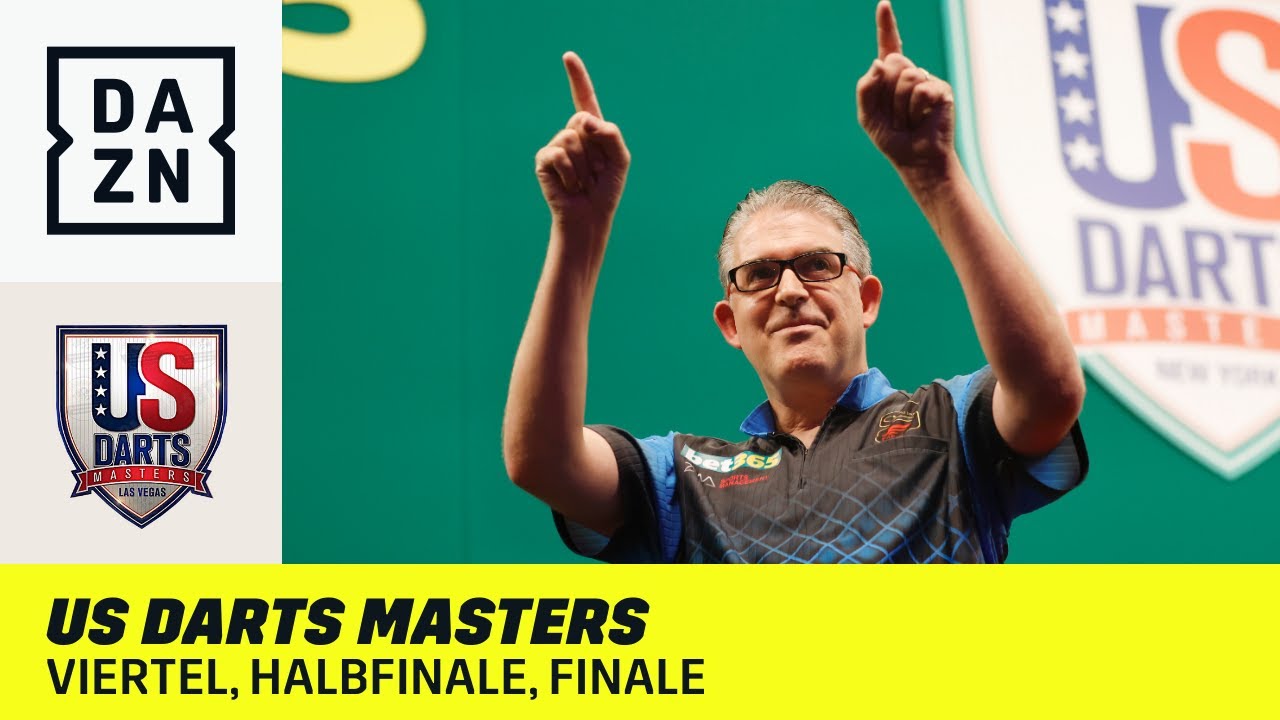 Hat Jeff Smith wieder eine Überraschung parat? US Darts Masters Finals DAZN Highlights