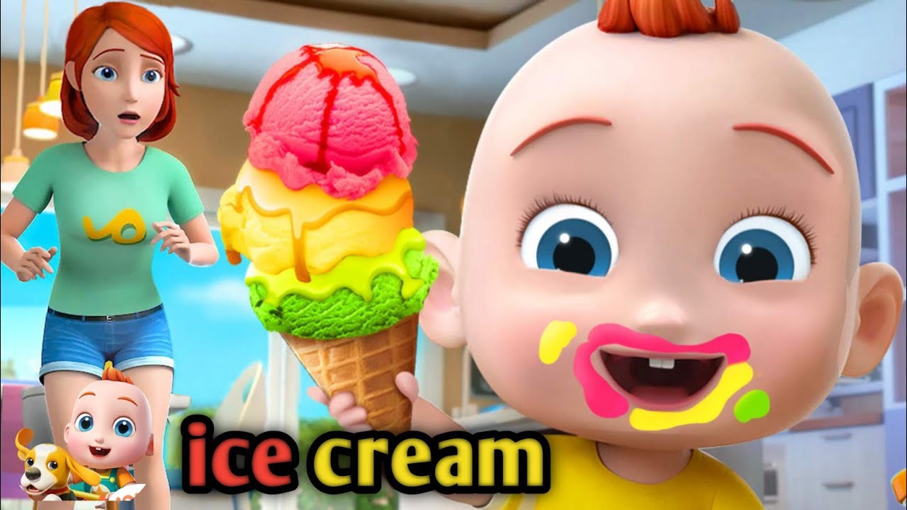 Ice Cream Song, Let's Eat Ice Cream, Yum Yum Yum, Nursery Rhymes And BabySongs YouTube