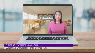 Oregon colleges and universities prepare for fall term