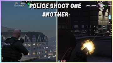 Cops Shoot at Each other during a Chang Gang Shootout (all POVs) | NoPixel 3.0 GTA RP
