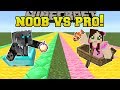 Minecraft: NOOB VS PRO!!! - MARIO KART CRAZY LEVELS! - Mini-Game