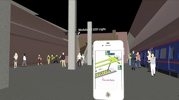 Exhibition of indoor pedestrian navigation using VLC-based technologies