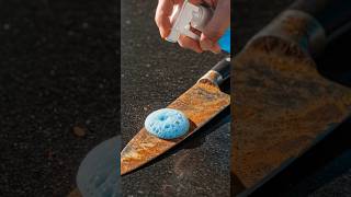 Rusty Knife Cleaning Satisfying 😱✨ #shorts