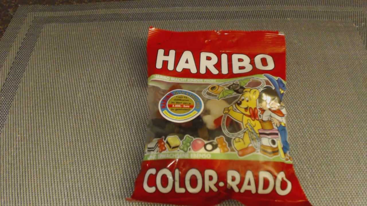 アメリカのお菓子レビュー#43 Haribo COLOR RADO