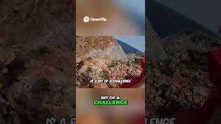 Conquering the Dangerous Descent  Beach Trail Adventure!