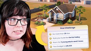 I tried James Turner’s Tiny Home Challenge in The Sims 4…
