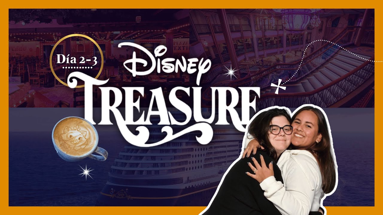 Actividades que NO te puedes perder en tu crucero Disney 🚢✨  Vlog Disney Treasure