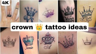 Crown tattoo designs idea HD video 👑 || king tattoo designs idea ❤️🔥